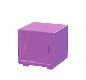 Purple Office cabinet