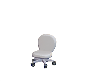 White Office chair