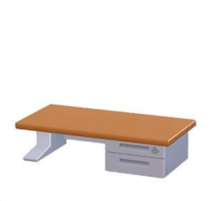 Brown Office desk