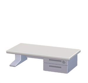 White Office desk