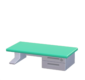 Aquamarine Office desk