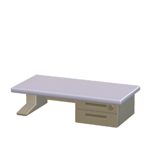 Beige Office desk