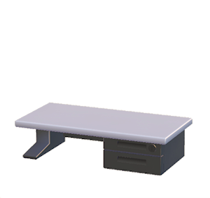 Black Office desk