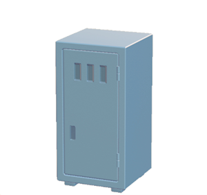 Gray Office locker