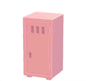 Pink Office locker