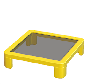 Yellow Office table