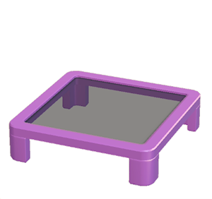 Purple Office table