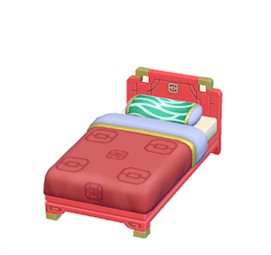 Cyan Ornate bed