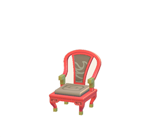 Beige Ornate chair