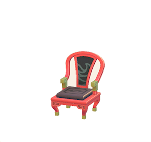 Black Ornate chair