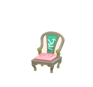 Beige Ornate chair