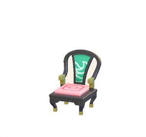 Black Ornate chair