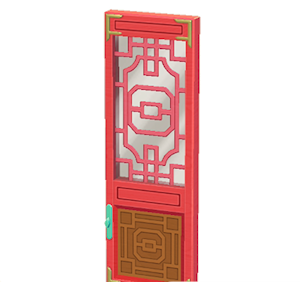 Brown Ornate door