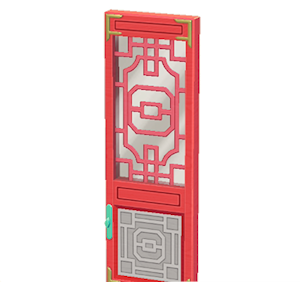 White Ornate door