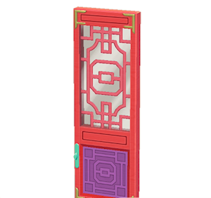Purple Ornate door