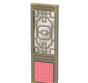 Beige Ornate door