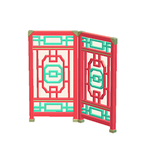 None Ornate partition