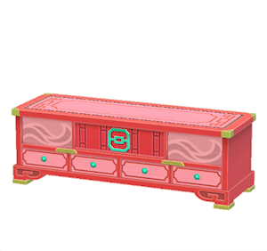 Pink Ornate stand