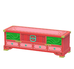 Green Ornate stand