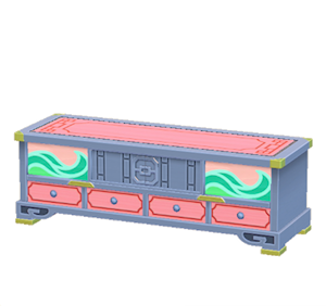 Cyan Ornate stand