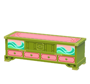 Lime Ornate stand