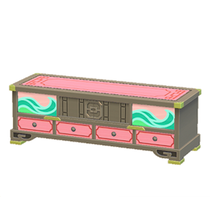 Beige Ornate stand