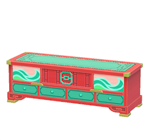 Aquamarine Ornate stand