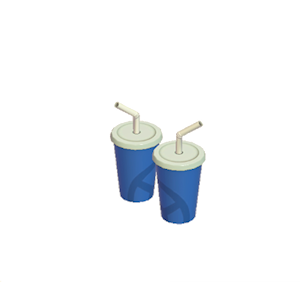 Navy Paper Party cups