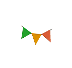 Green Party bunting