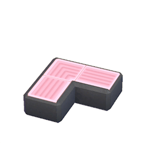 Pink Pathway light (corner)