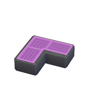 Purple Pathway light (corner)