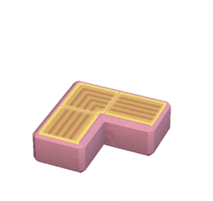 Pink Pathway light (corner)