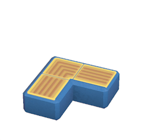 Blue Pathway light (corner)
