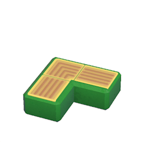 Green Pathway light (corner)