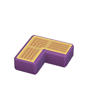 Purple Pathway light (corner)