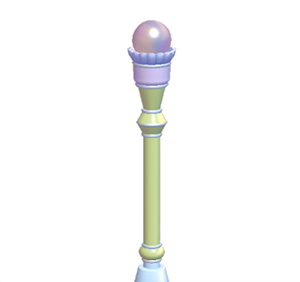 Lime Pearl streetlight