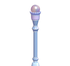 Navy Pearl streetlight