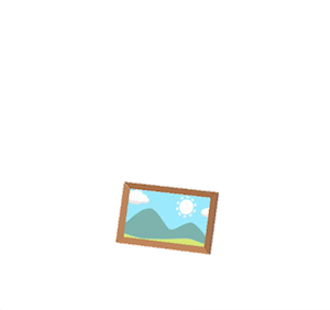 Brown Photo frame