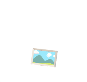 White Photo frame