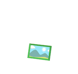 Green Photo frame