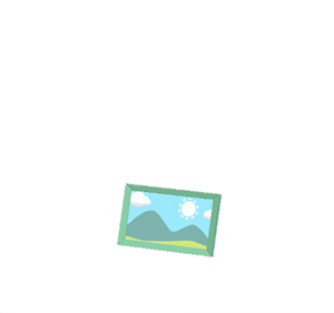 Aquamarine Photo frame