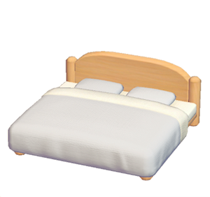 White Plain bed