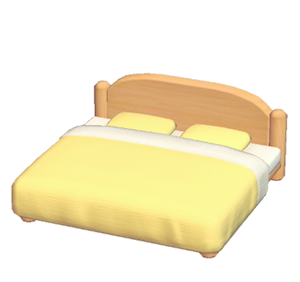 Yellow Plain bed