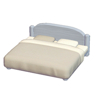 Gray Plain bed