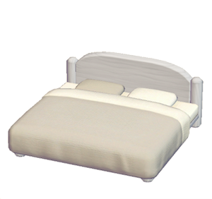 White Plain bed