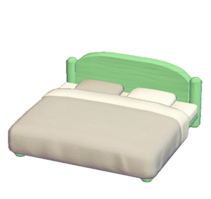 Green Plain bed