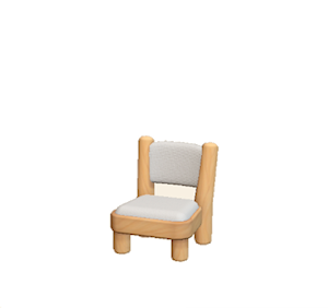 White Plain chair