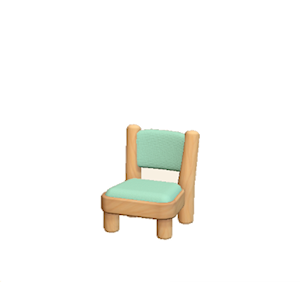 Aquamarine Plain chair