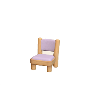 Purple Plain chair