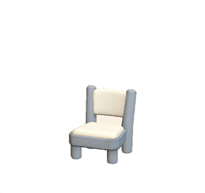 Gray Plain chair